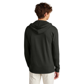 Port & Company PC099H Beach Wash Garment-Dyed Pullover Hooded Tee - Black