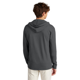 Port & Company PC099H Beach Wash Garment-Dyed Pullover Hooded Tee - Coal