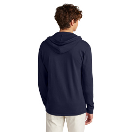 Port & Company PC099H Beach Wash Garment-Dyed Pullover Hooded Tee - True Navy
