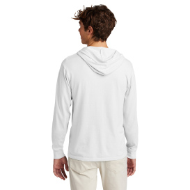 Port & Company PC099H Beach Wash Garment-Dyed Pullover Hooded Tee - White