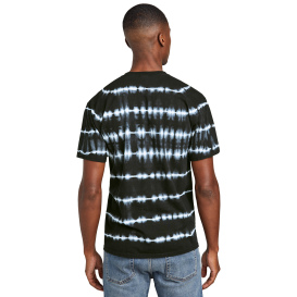 Port & Company PC142 Tie-Dye Tee - Black/White