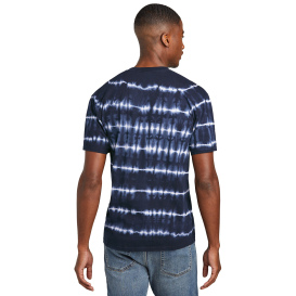 Port & Company PC142 Tie-Dye Tee - True Navy/White