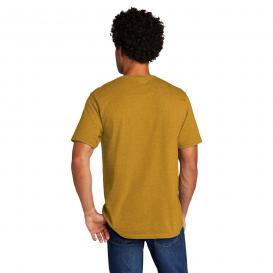 Port & Company PC330 Tri-Blend Tee - Ochre Yellow Heather