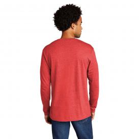 Port & Company PC330LS Tri-Blend Long Sleeve Tee - Bright Red Heather