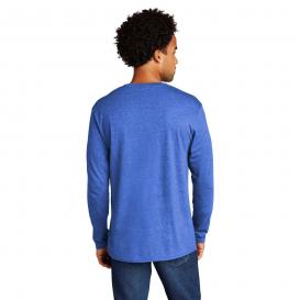 Port & Company PC330LS Tri-Blend Long Sleeve Tee - Heather Royal