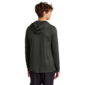 Port & Company PC380H Performance Pullover Hooded Tee - Jet Black ...