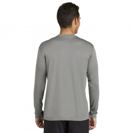 Port & Company PC380LS Long Sleeve Performance Tee - Grey Concrete