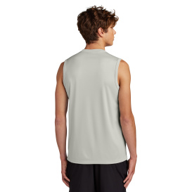 Port & Company PC380SL Performance Sleeveless Tee - Silver