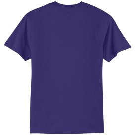 Port & Company PC43 Lightweight Cotton Tee - Team Purple