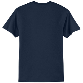 Port & Company PC43 Lightweight Cotton Tee - True Navy