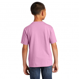 Port & Company PC450Y Youth Fan Favorite Tee - Candy Pink