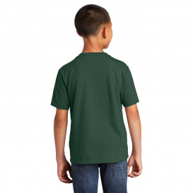 Port & Company PC450Y Youth Fan Favorite Tee - Forest Green