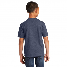 Port & Company PC450Y Youth Fan Favorite Tee - Heather Navy