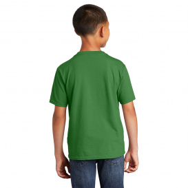 Port & Company PC450Y Youth Fan Favorite Tee - Kiwi Green