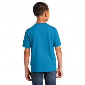 Port & Company PC450Y Youth Fan Favorite Tee - Sapphire