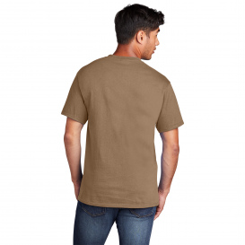 Port & Company PC54 Core Cotton Tee - Woodland Brown