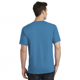 Port & Company PC54T Tall Core Cotton Tee - Neon Blue