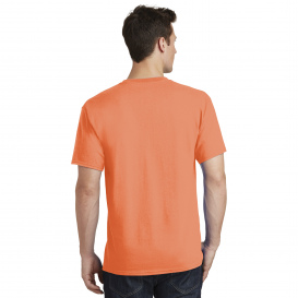 Port & Company PC54T Tall Core Cotton Tee - Neon Orange