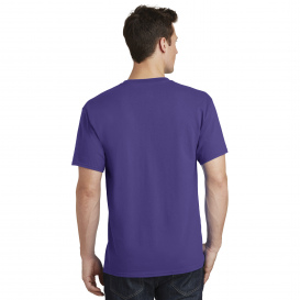 Port & Company PC54T Tall Core Cotton Tee - Purple