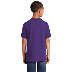 Port & Company PC54Y Youth Core Cotton Tee - Team Purple