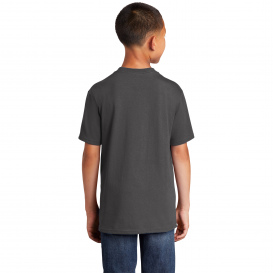 Port & Company PC54YDTG Youth Core Cotton DTG Tee - Charcoal