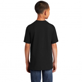 Port & Company PC54YDTG Youth Core Cotton DTG Tee - Jet Black