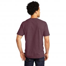 Port & Company PC600 Bouncer Tee - Heather Athletic Maroon