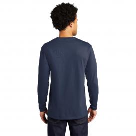 Port & Company PC600LS Long Sleeve Bouncer Tee - Navy Blue