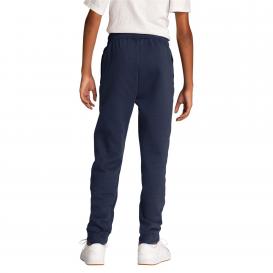 Port & Company PC78YJ Youth Core Fleece Joggers - Navy