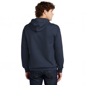 Port & Company PC79H Fleece Pullover Hooded Sweatshirt - Navy