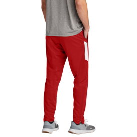 Sport-Tek PST800 Travel Pants - Deep Red/White