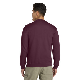 Gildan SF008 Softstyle Midweight Fleece 1/4-Zip Sweatshirt - Maroon