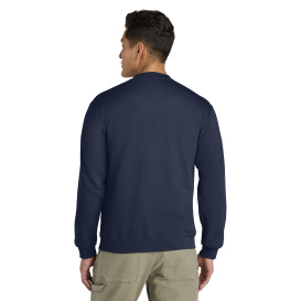 Gildan SF008 Softstyle Midweight Fleece 1/4-Zip Sweatshirt - Navy
