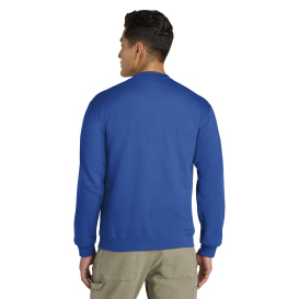 Gildan SF008 Softstyle Midweight Fleece 1/4-Zip Sweatshirt - Royal