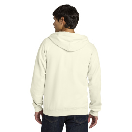 Gildan SF600 Midweight Fleece Full-Zip Hooded Sweatshirt - Off White