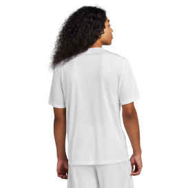 Sport-Tek ST101 Competitor United V-Neck - White/White