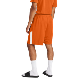Sport-Tek ST103 Competitor United 7" Shorts - Deep Orange/White