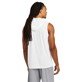 Sport-Tek ST352H Competitor Sleeveless Hoodie - White