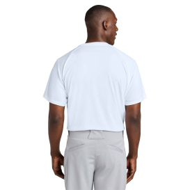Sport-Tek ST359 PosiCharge Competitor 2-Button Henley - White
