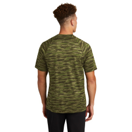 Sport-Tek ST375 Drift Camo Tee - Olive Drab Geen