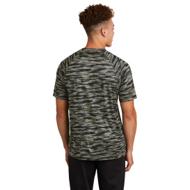 Sport-Tek ST375 Drift Camo Tee - True Navy
