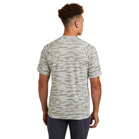 Sport-Tek ST375 Drift Camo Tee - White