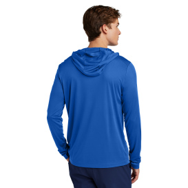 Sport-Tek ST420LSH Posi-UV Pro Long Sleeve Hoodie - True Royal
