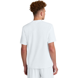 Sport-Tek ST440 Club Short Sleeve Crew - White
