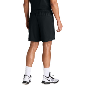 Sport-Tek ST442 Club 7" Shorts - Black/Black