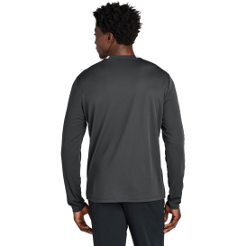 Sport-Tek ST443 Club 1/4-Zip Pullover - Iron Gray/White
