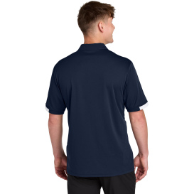 Sport-Tek ST444 Club Colorblock Polo - True Navy/White