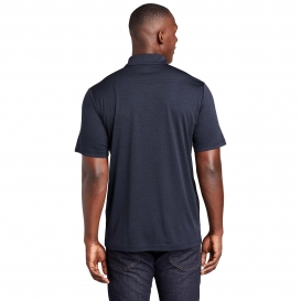 Sport-Tek ST467 Endeavor Polo - Deep Navy Heather
