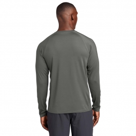 Sport-Tek ST470LS Long Sleeve Rashguard Tee - Dark Smoke Grey