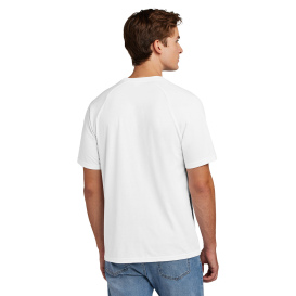 Sport-Tek ST6040 Halftime Raglan Tee - White